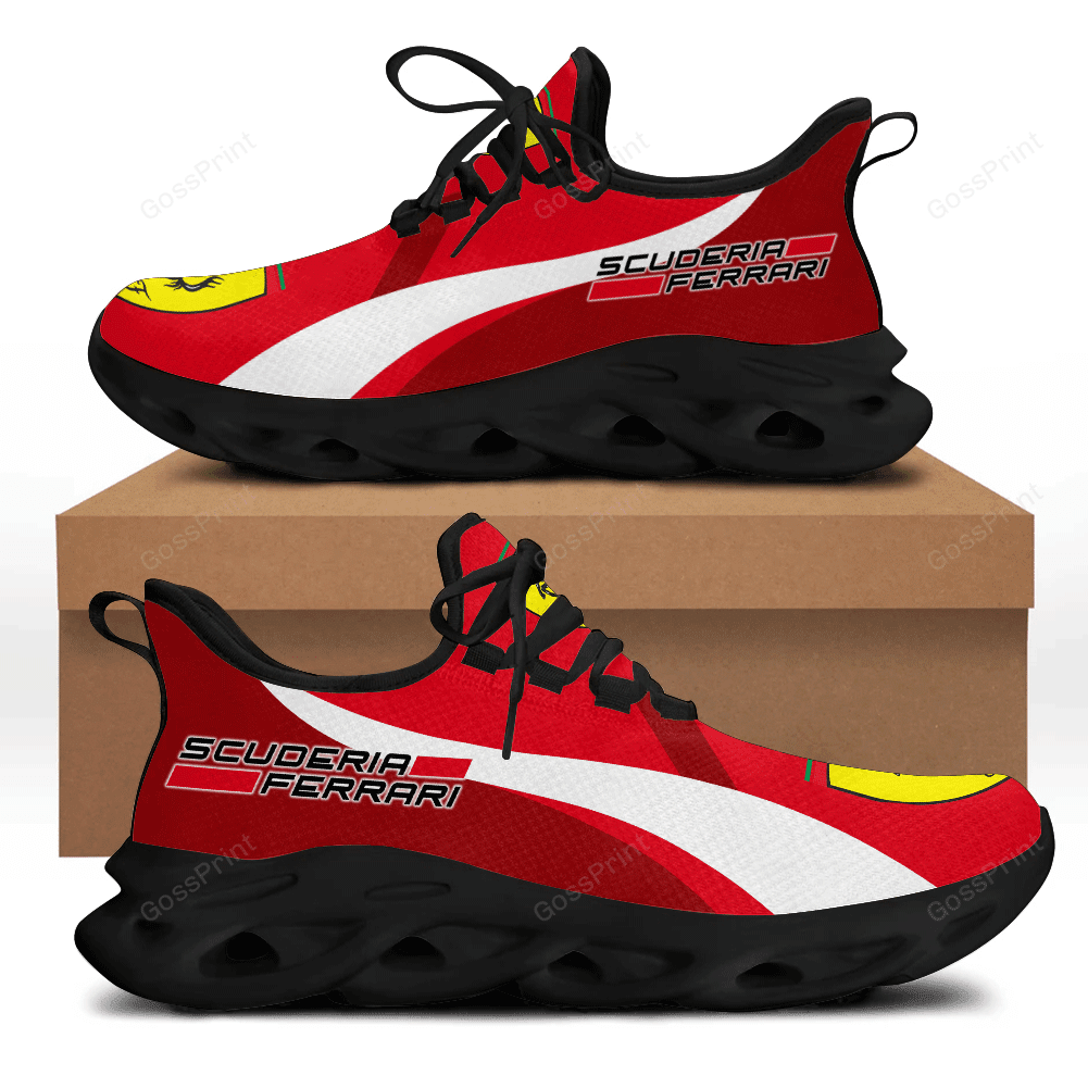 Scuderia Ferrari Car Running Shoes Max Soul Sneakers