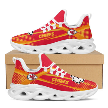 Kansas City Chiefs Football Team Symbol Geometric Sporty Max Soul Sneakers Shoes Footwear For Men And Women For Men Women