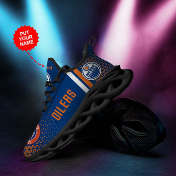 Edmonton Oilers Custom Personalized Max Soul Sneakers Running Sports Shoes For Men Women For Men Women