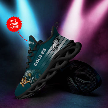 Philadelphia Eagles Custom Personalized Max Soul Sneakers Running Sports Shoes For Men Women For Men Women