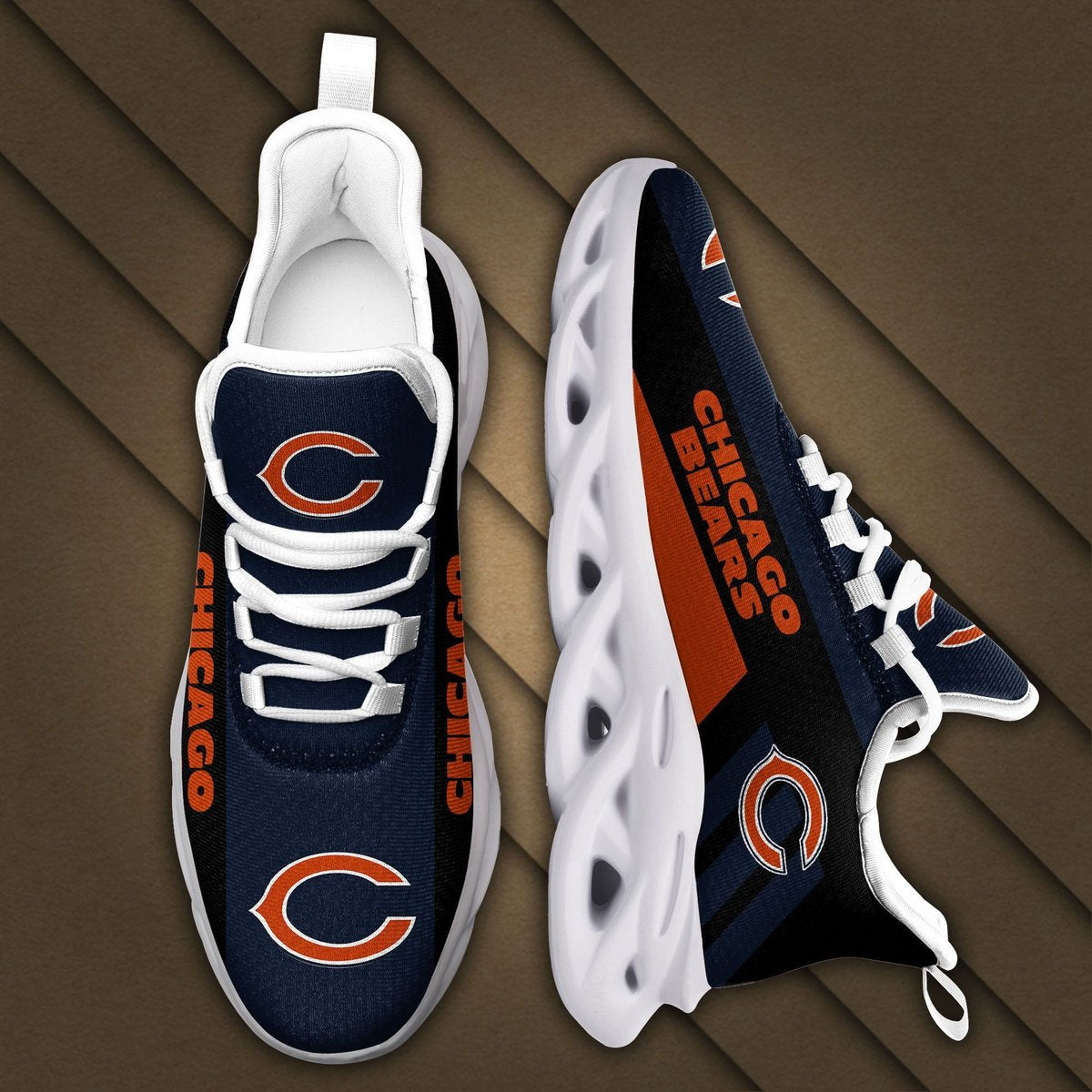 Chicago Bears Max Soul Sneakers Running Sports Shoes For Men Women For Men Women