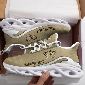 Wake Forest Demon Deacons New Trending D Printed Max Soul Clunky Sneaker Shoes For Men Women