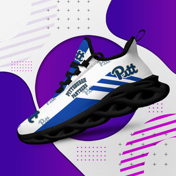 Ittsburgh Panthers Ncaa3 Personalized Max Soul Sneakers New Trending Gift For Sport Lovers, Perfect Choice Camping Travel
