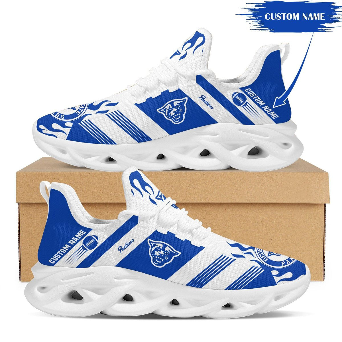 Georgia State Panthers Custom Personalized Max Soul Sneakers Running Sports Shoes For Men Women For Men Women