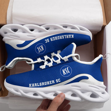 Undesliga Karlsruher Sc New Trending Max Soul Clunky Sneaker Premium Shoes Gift For Sport Lovers