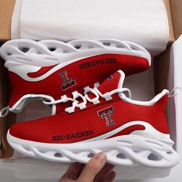 Texas Tech Red Raiders New Trending D Printed Max Soul Clunky Sneaker Shoes For Men Women