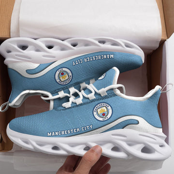 Epl Manchester City New Trending D Printed Max Soul Clunky Sneaker Shoes For Men Women