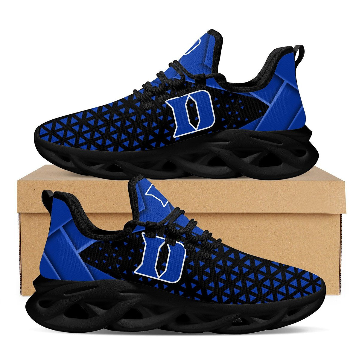 Duke Blue Devils American Football Max Soul Sneakers Running Sports Shoes For Men Women Full Size For Men Women