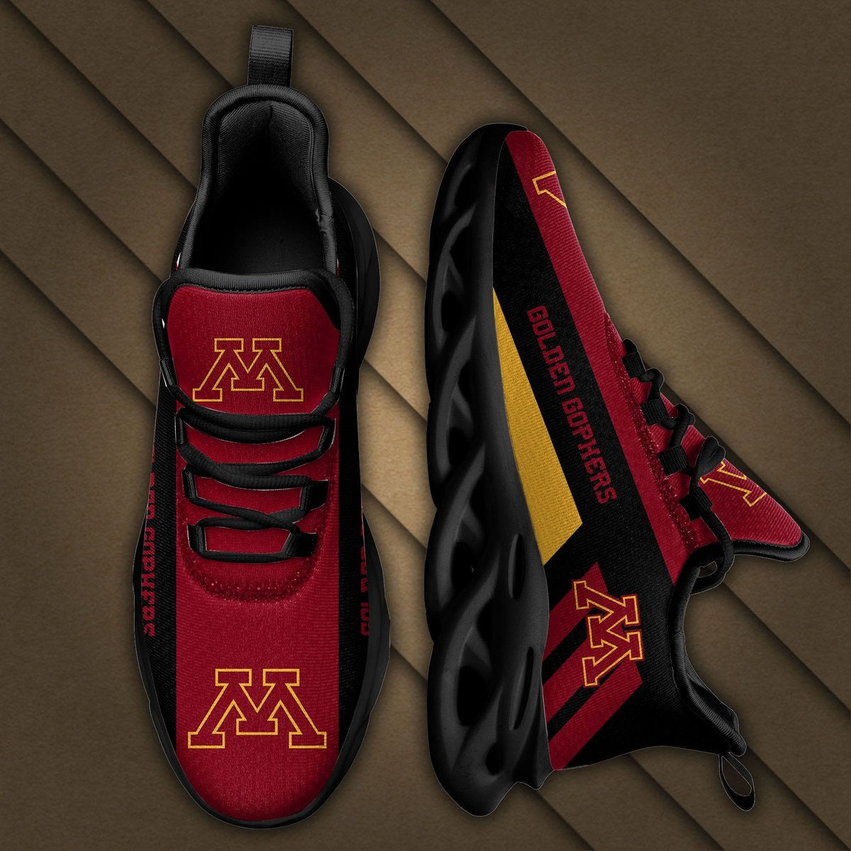 Minnesota Golden Gophers Max Soul Sneakers Running Sports Shoes For Men Women For Men Women