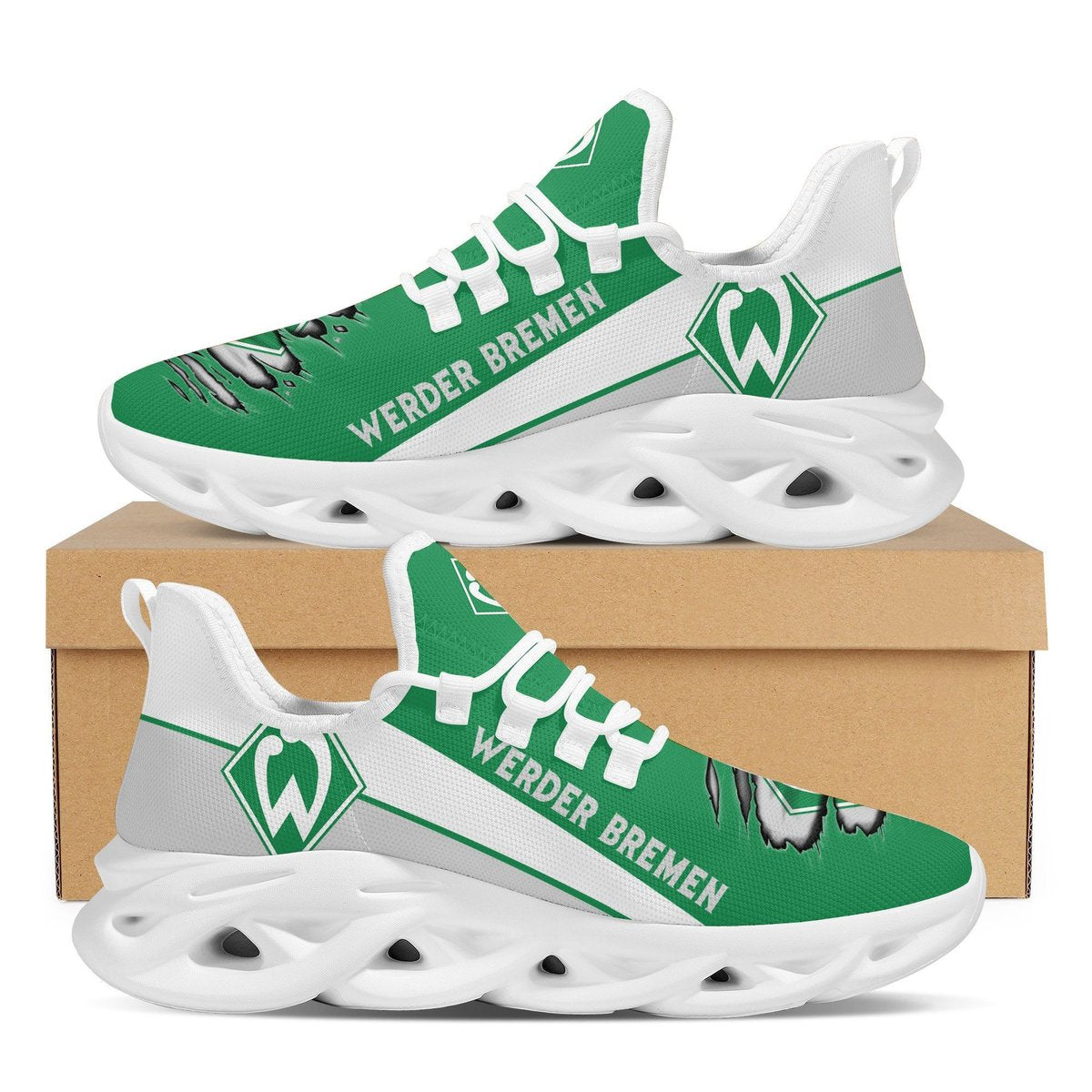 Bundesliga Werder Bremen Max Soul Sneakers Running Sports Shoes For Men Women For Men Women