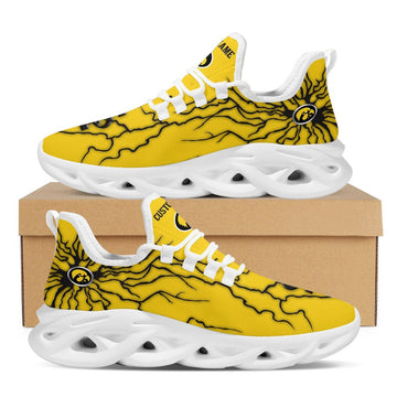 Iowa Hawkeyes Custom Name Stylish Graffiti Personality Max Soul Shoes For Men Women