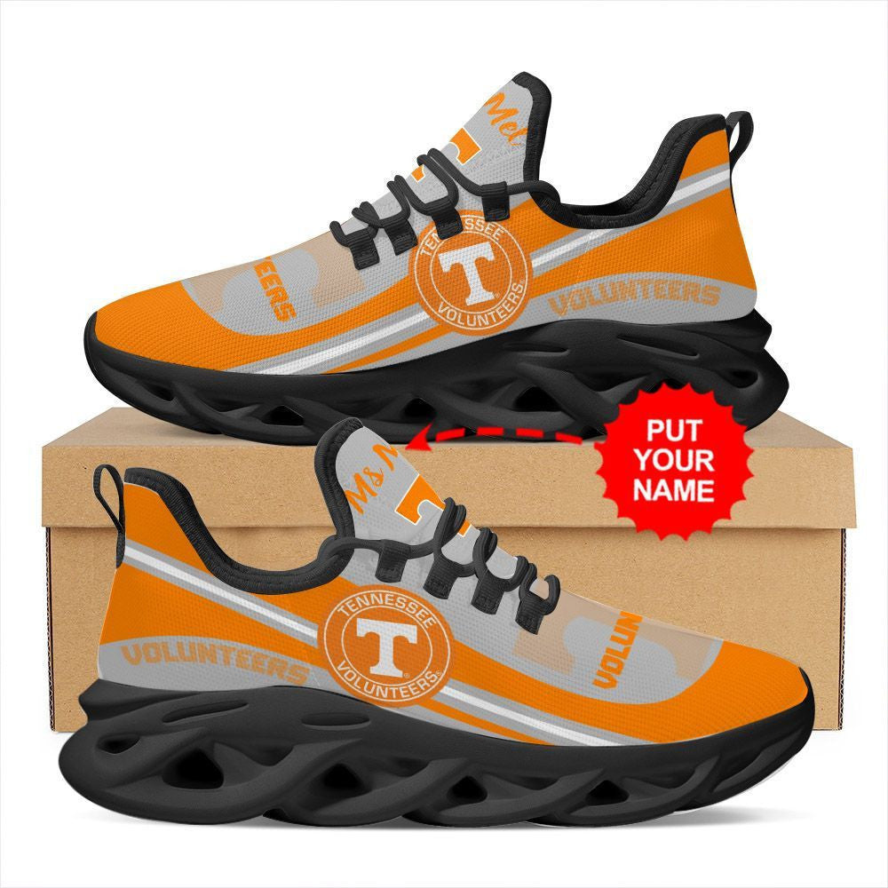 Tennessee Volunteers Custom Name Personalized Max Soul Sneakers Running Sports Shoes For Men Women For Men Women