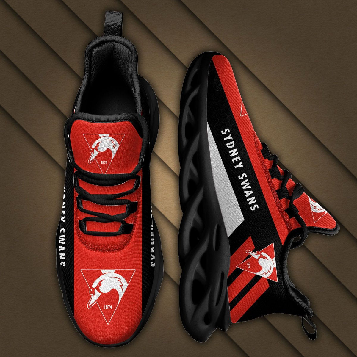 Afl Sydney Swans Max Soul Sneakers Running Sports Shoes For Men Women For Men Women