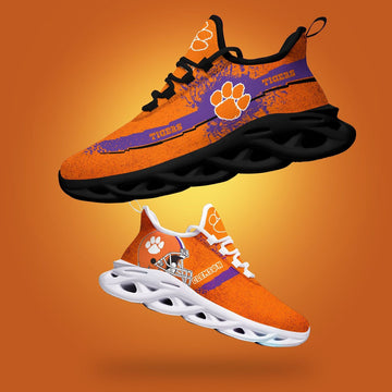 Lemson Tigers Ncaa1-max Soul Sneakers For This Season Td25602 Love Sport All Size Printing Sneaker For Men For Women Perfect Choice Camping Travel