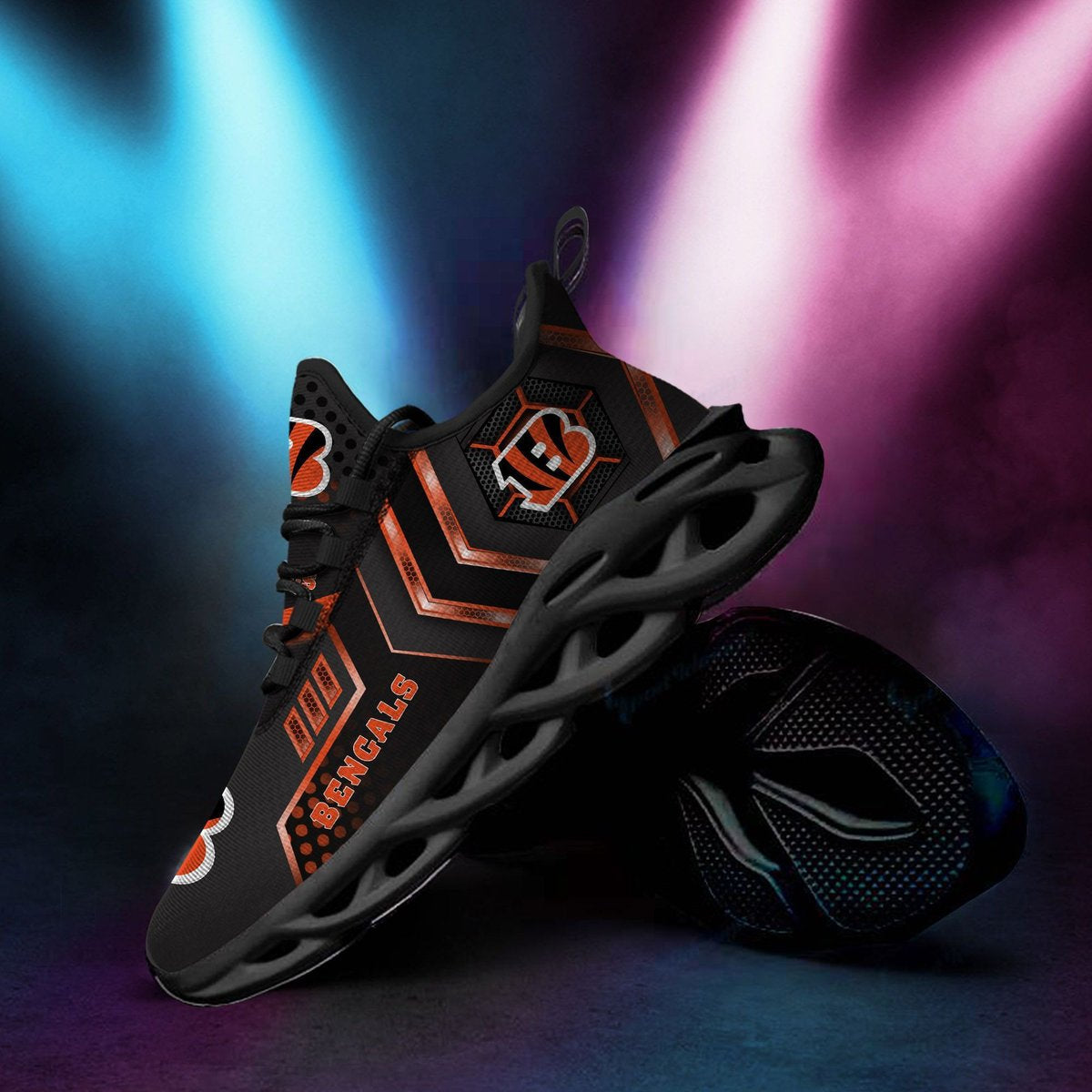 Cincinnati Bengals Max Soul Sneakers Running Sports Shoes For Men Women For Men Women