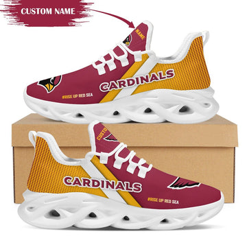 Arizona Cardinals Custom Personalized Max Soul Sneakers Running Sports Shoes For Men Women For Men Women