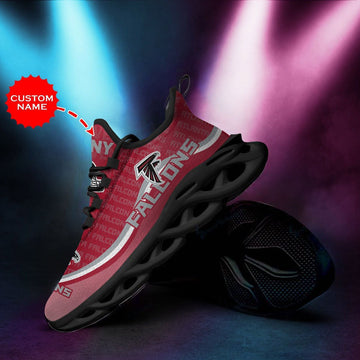 Atlanta Falcons Custom Personalized Max Soul Sneakers Running Sports Shoes For Men Women For Men Women