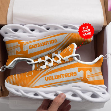 Tennessee Volunteers Custom Personalized Max Soul Sneakers Running Sports Shoes For Men Women For Men Women