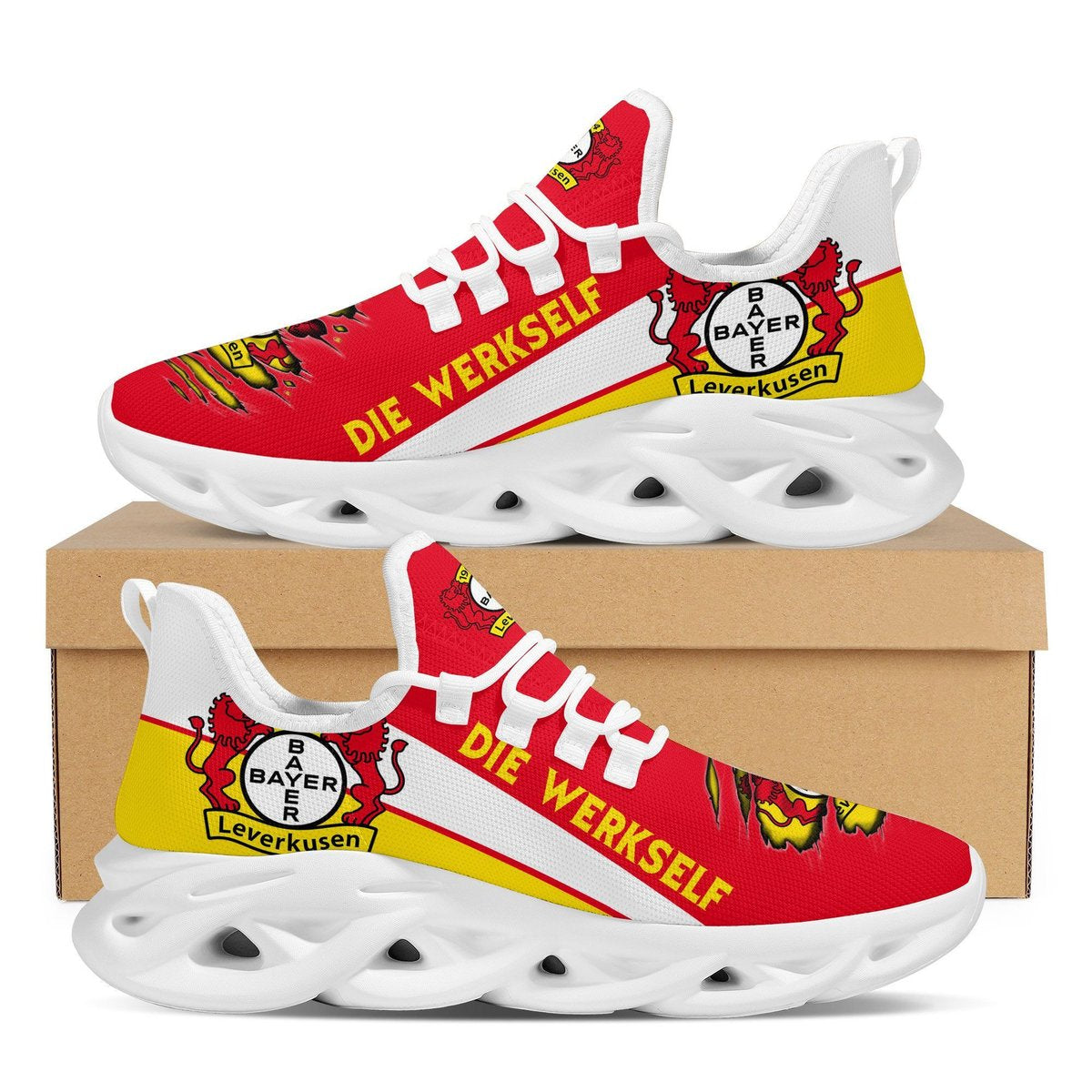 Bundesliga Bayer 04 Leverkusen Max Soul Sneakers Running Sports Shoes For Men Women For Men Women