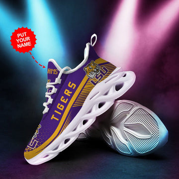 Lsu Tigers Custom Personalized Max Soul Sneakers Running Sports Shoes For Men Women For Men Women