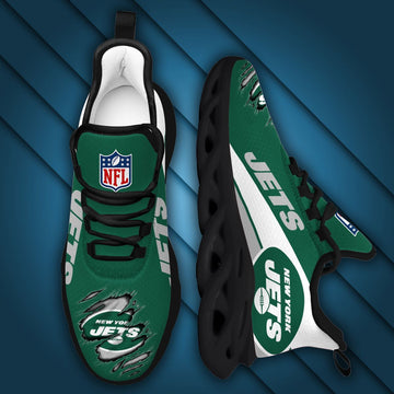 New York Jets Max Soul Sneakers Running Sports Shoes For Men Women For Men Women