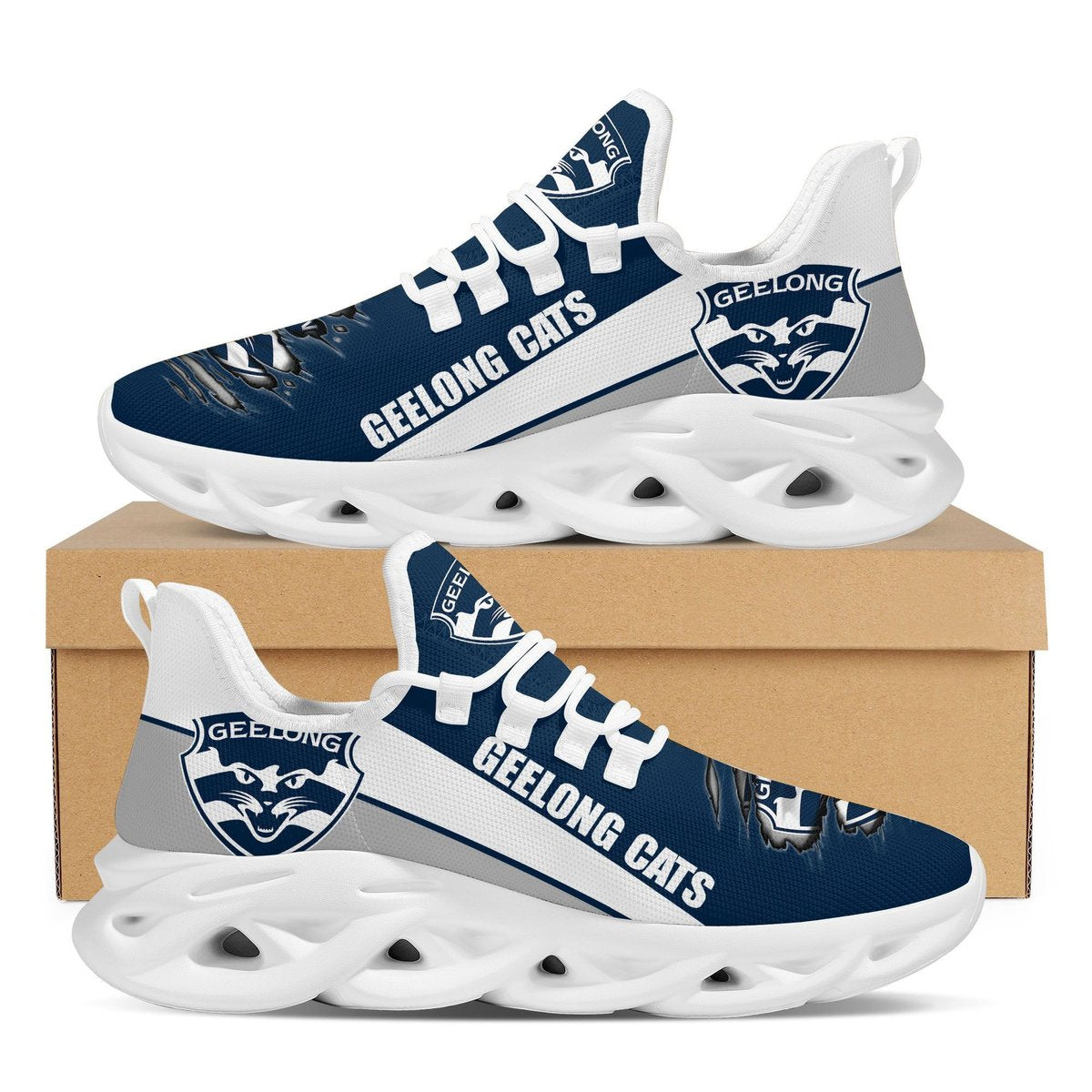 Afl Geelong Cats Max Soul Sneakers Running Sports Shoes For Men Women For Men Women