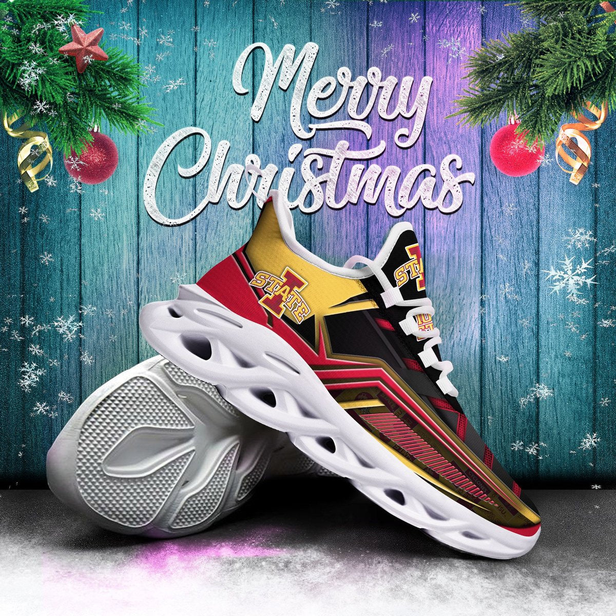 Owa State Cyclones Ncaa2-max Soul Sneakers Christmas Tu26794 Perfect Choice Sport Beautiful Printing