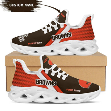 Cleveland Browns Custom Personalized Max Soul Sneakers Running Sports Shoes For Men Women For Men Women