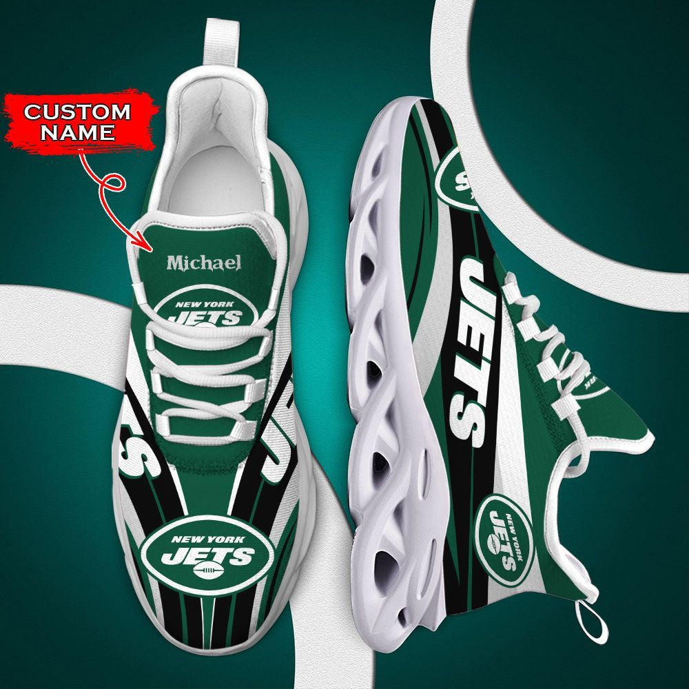 New York Jets Max Soul Shoes Luxury Custom Name 02 M3bth0906 For Men Women