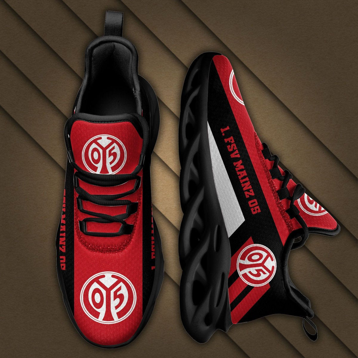 Bundesliga Fsv Mainz 05 Max Soul Sneakers Running Sports Shoes For Men Women For Men Women
