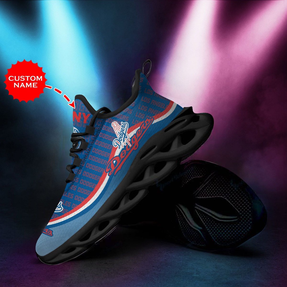 Los Angeles Dodgers Custom Personalized Max Soul Sneakers Running Sports Shoes For Men Women For Men Women