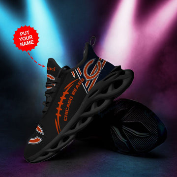 Chicago Bears Custom Personalized Max Soul Sneakers Running Sports Shoes For Men Women For Men Women