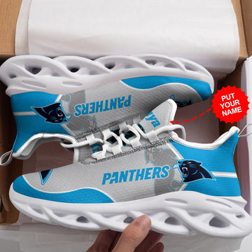 Carolina Panthers Custom Personalized Max Soul Sneakers Running Sports Shoes For Men Women For Men Women