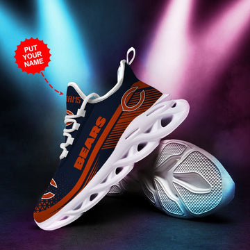 Chicago Bears Custom Personalized Max Soul Sneakers Running Sports Shoes For Men Women For Men Women