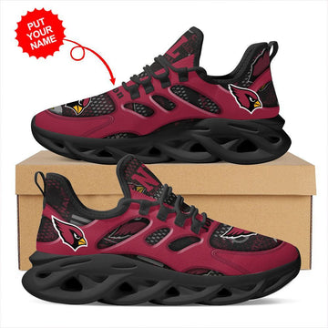 Arizona Cardinals Custom Name Personalized Max Soul Sneakers Running Sports Shoes For Men Women For Men Women