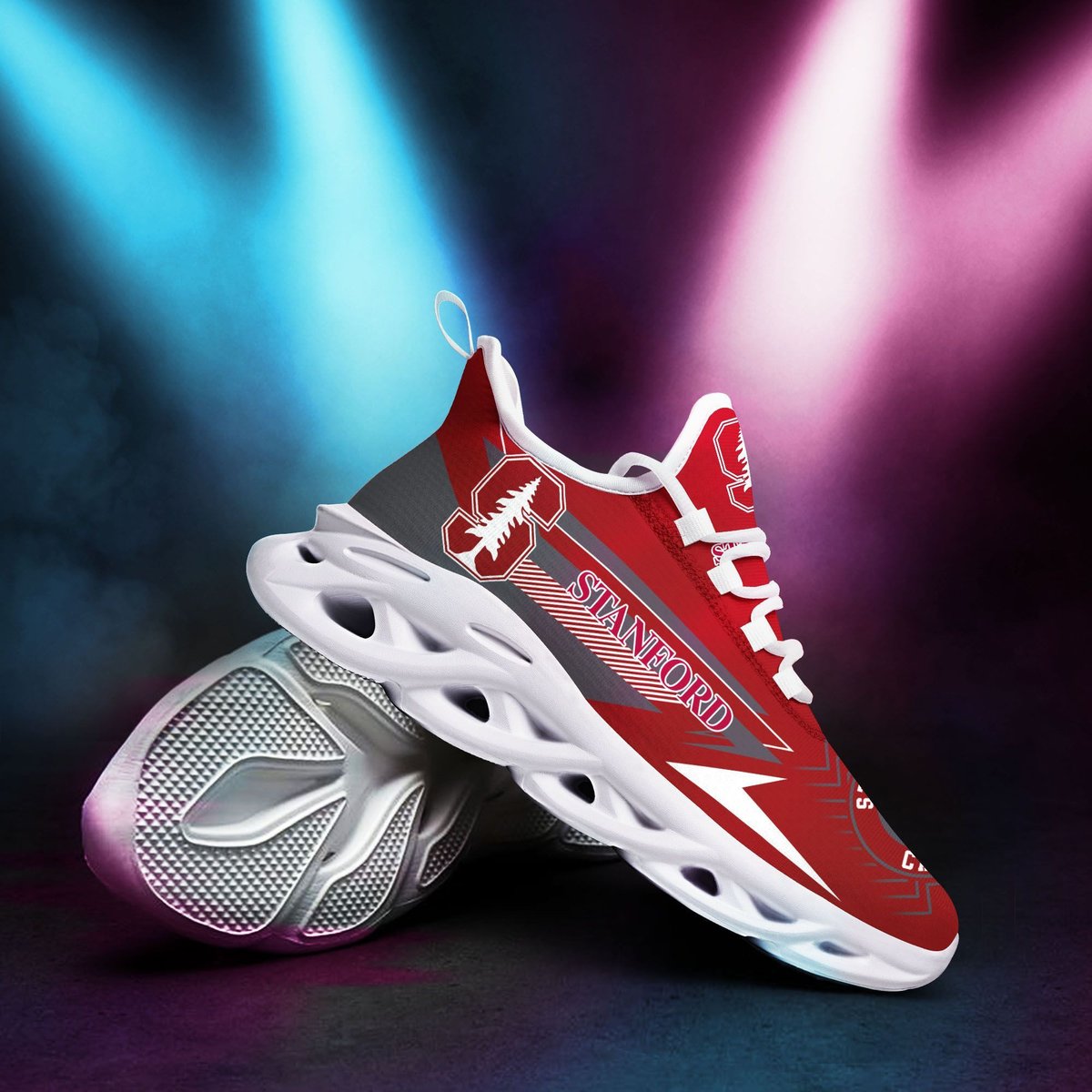 Stanford Cardinal Max Soul Shoes Dtms1910065 For Men Women