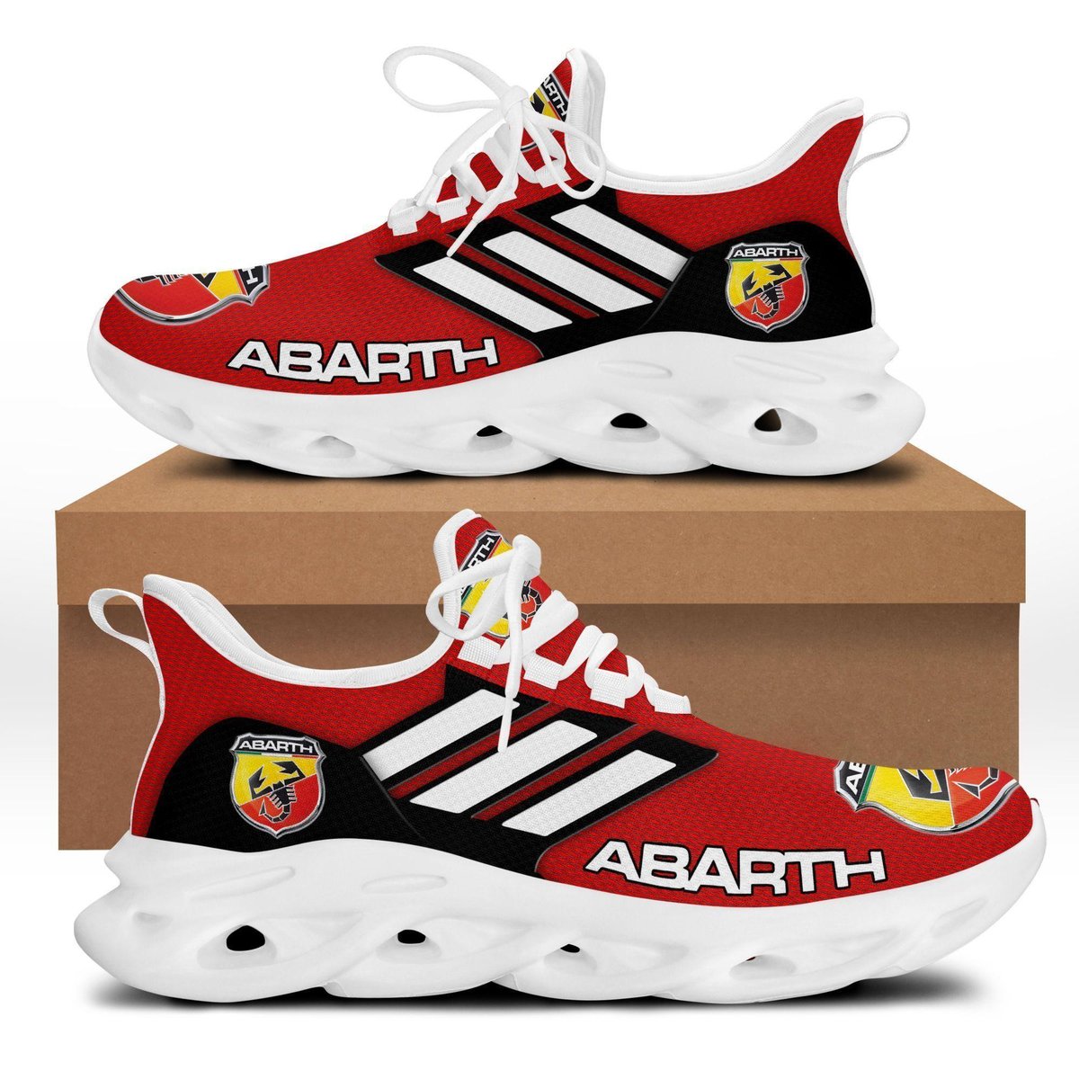 Abarth Car 4k555 Gifts For Fans Running Shoes Max Soul Sneakers