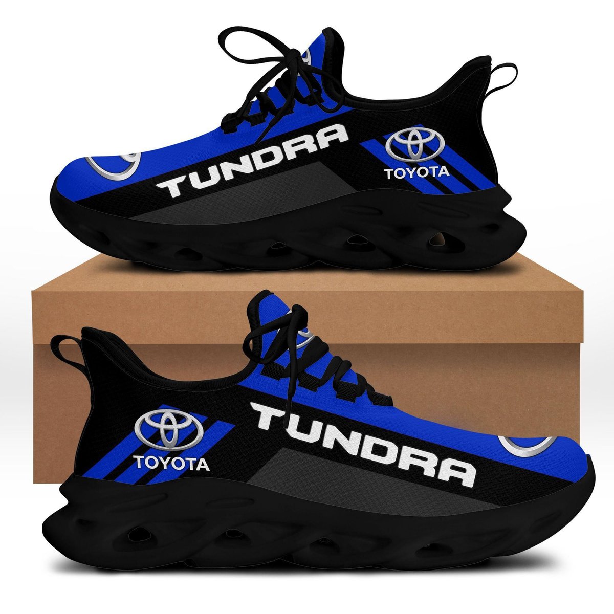 Toyota Tundra Max Soul Sneakers Shoes, Gift For Fan 78, Running Shoes Max Soul Sneakers