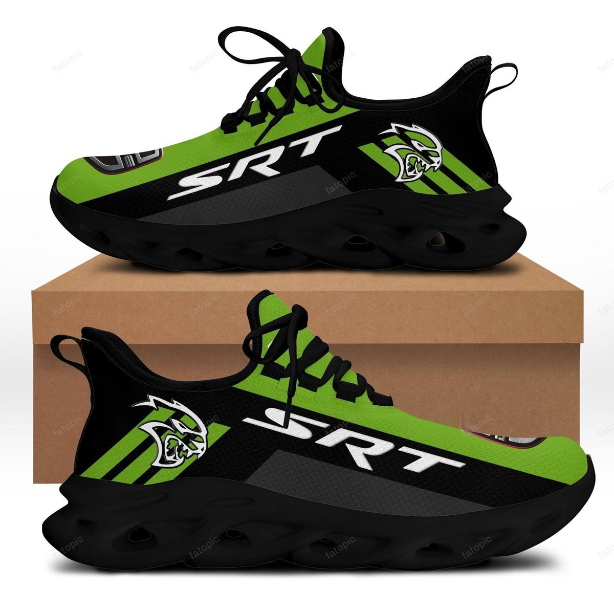 Dodge Srt Max Soul Sneakers Shoes, Gift For Fan 132, Running Shoes Max Soul Sneakers