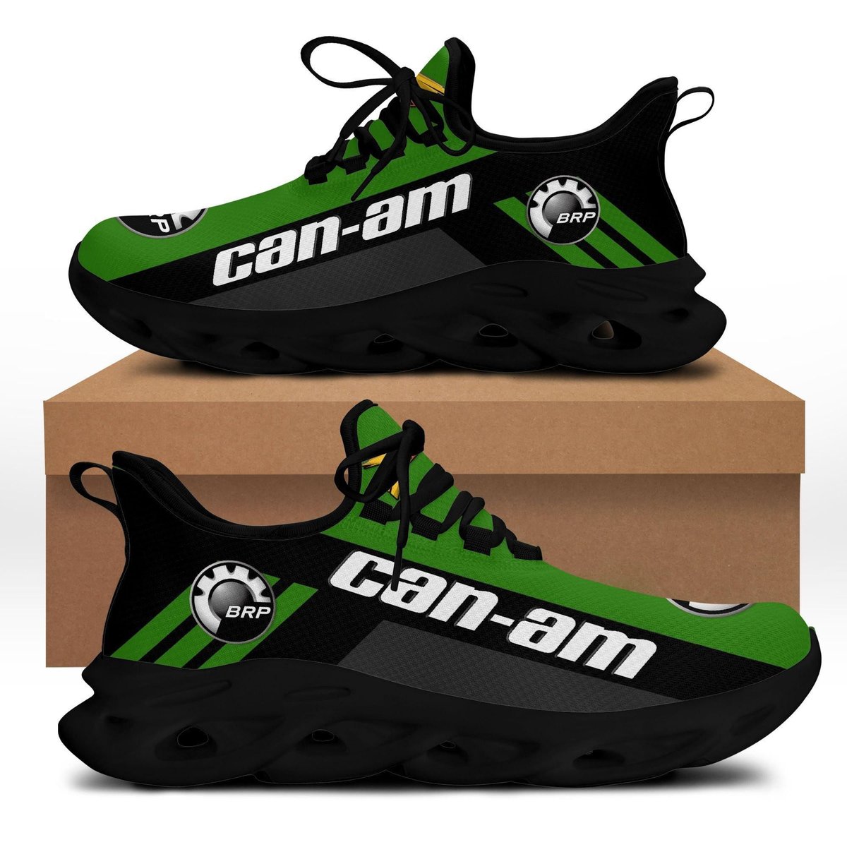 Can-am Brp Max Soul Sneakers Shoes, Gift For Fan 124, Running Shoes Max Soul Sneakers