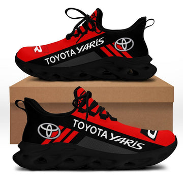 Toyota Yaris Max Soul Sneakers Shoes 73, Gift For Fan Running Shoes Max Soul Sneakers