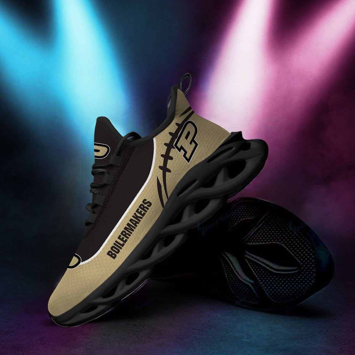 Purdue Boilermakers Custom Personalized Max Soul Sneakers Running Sports Shoes For Men Women For Men Women