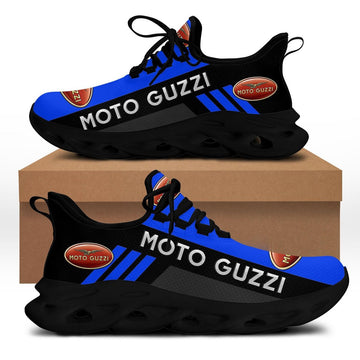 Moto Guzzi Max Soul Sneakers Shoes 89, Gift For Fan Running Shoes Max Soul Sneakers