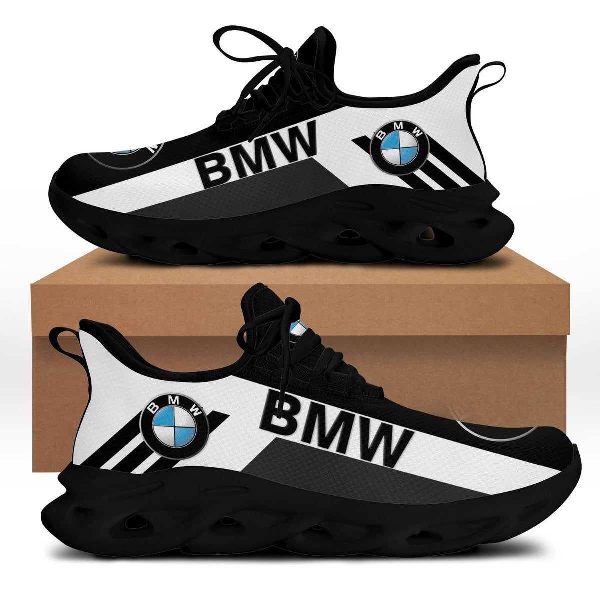 Bmw Max Soul Sneakers Shoes 55, Gift For Fan Running Shoes Max Soul Sneakers