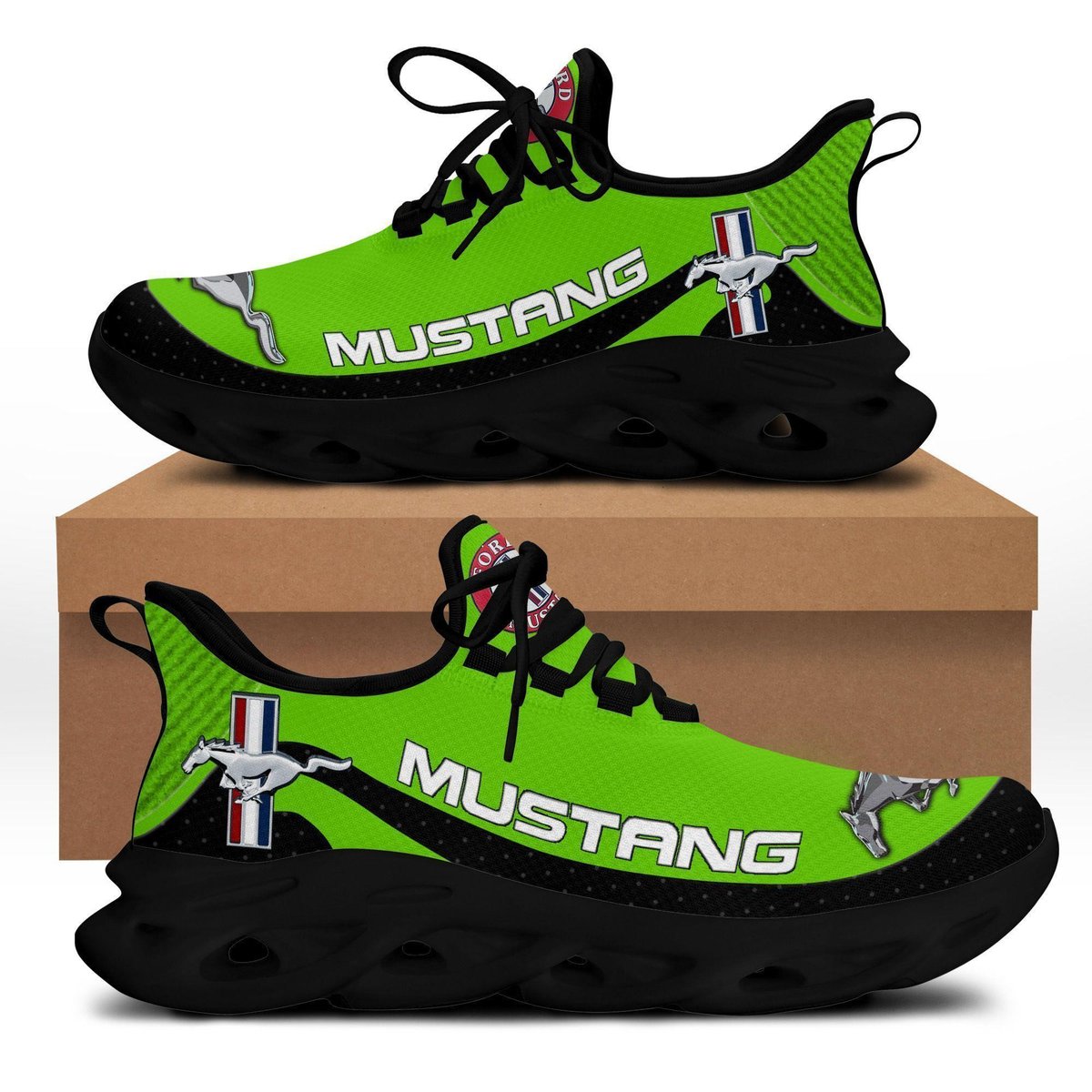 Ford Mustang Running Shoes Max Soul Sneakers 12