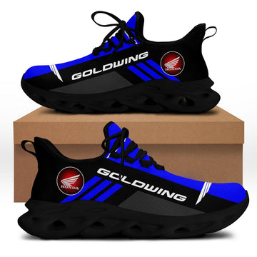Honda Gold Wing Max Soul Sneakers Shoes, Gift For Fan 73, Running Shoes Max Soul Sneakers