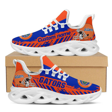 Florida Gators American Football Team Helmet Custom Name Personalized Men And Women Max Soul Sneakers Shoes For Fans For Men Women
