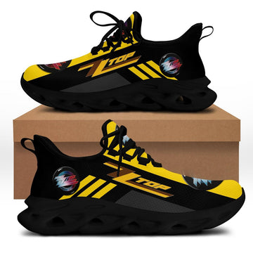 Zz Top Rock Band 5k38 Gifts For Fans Running Shoes Max Soul Sneakers