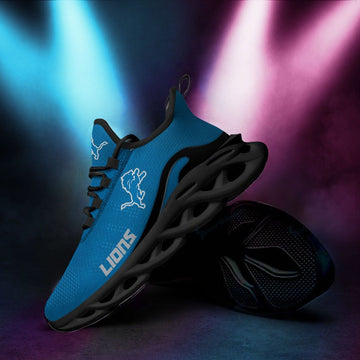 Detroit Lions New Trending D Printed Max Soul Clunky Sneaker Shoes For Men Women