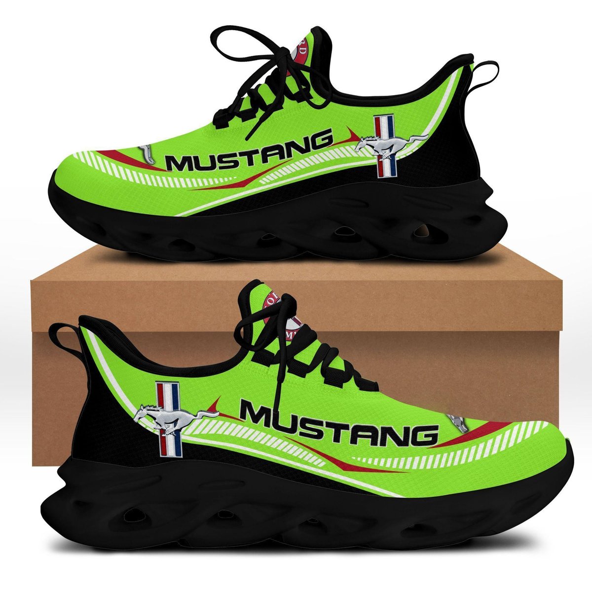 Ford Mustang Running Shoes Max Soul Sneakers 9